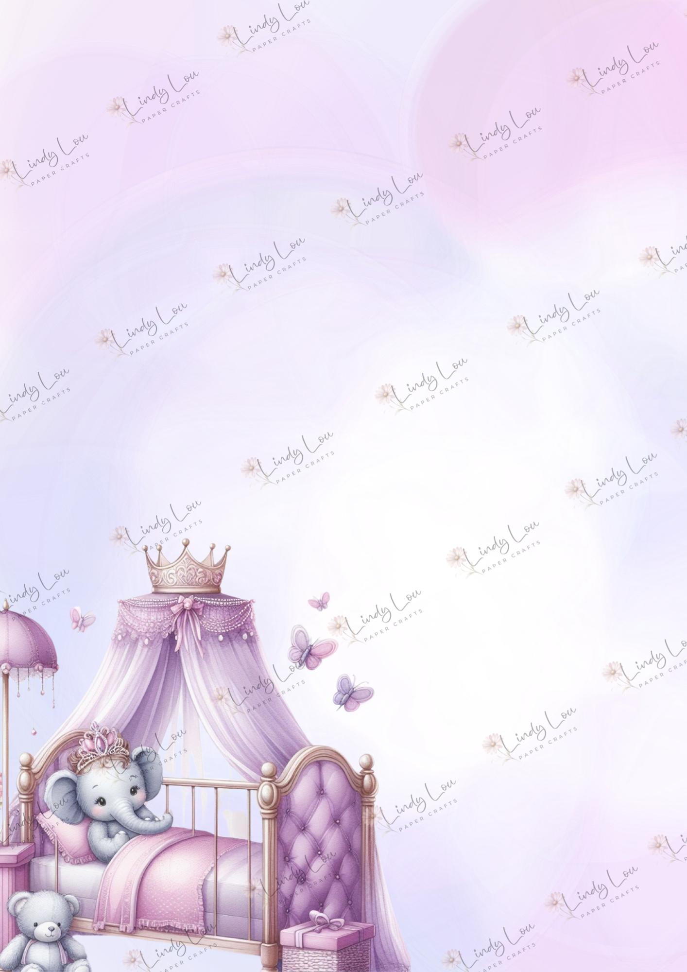 A4 Single Sheet - Princess Ellie - Sweet Dreams