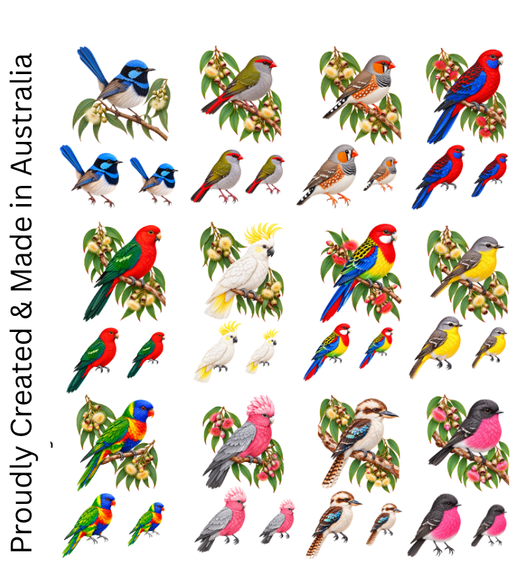Ephemera: - Australian Native Birds