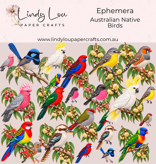 Ephemera: - Australian Native Birds