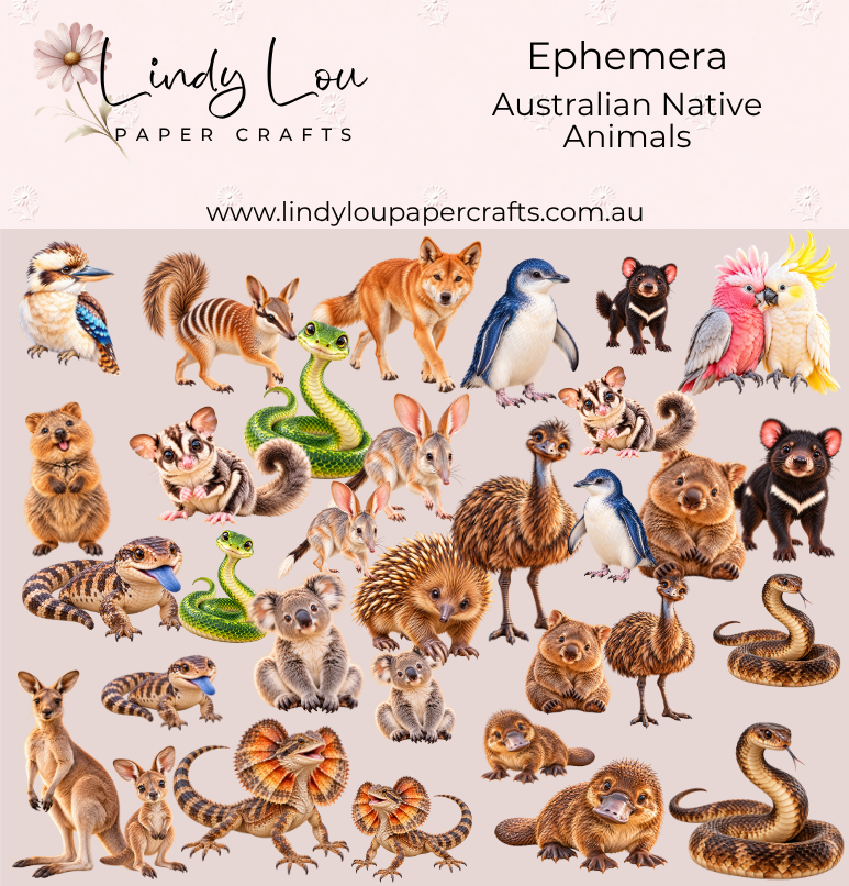 Ephemera: - Australian Native Animals