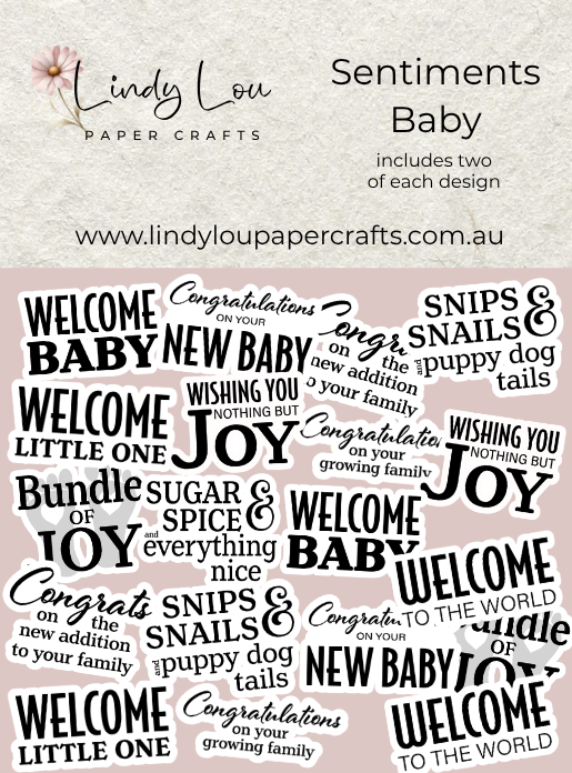 Ephemera: Sentiments - Baby