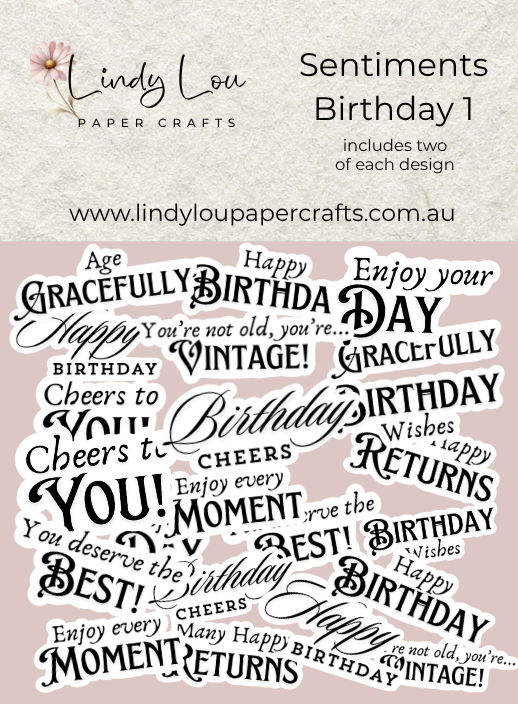 Ephemera: Sentiments - Birthday 1