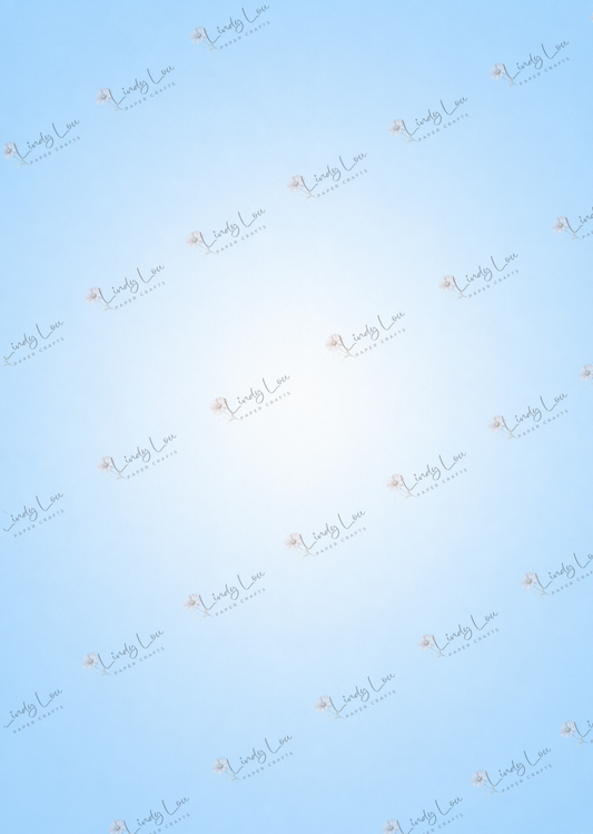 A4 Single Sheet - Birthday Giggles - Blue Skies