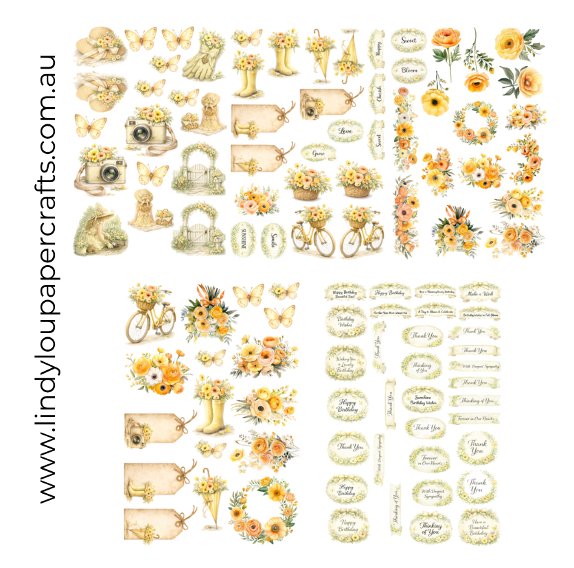 Ephemera: Buttercream Blooms