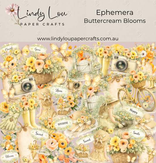 Ephemera: Buttercream Blooms