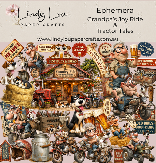 Ephemera: Grandpas Joy Ride & Tractor Tales