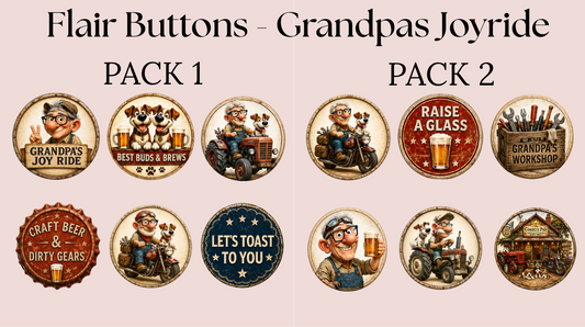 Flair Buttons - Grandpas Joyride