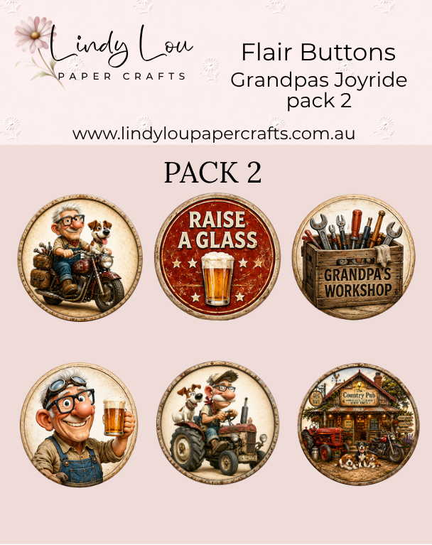 Flair Buttons - Grandpas Joyride