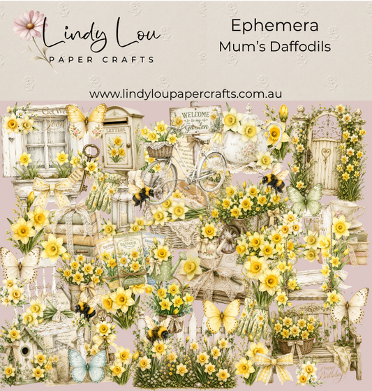 Ephemera: Mum's Daffodils
