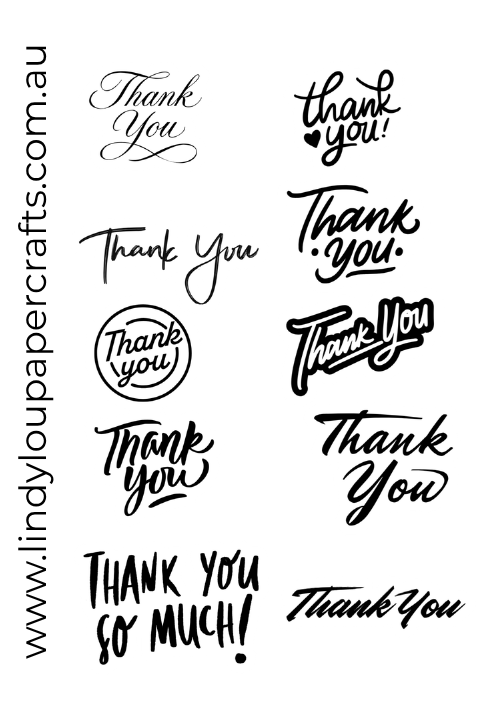 Ephemera: Sentiments - Thank You