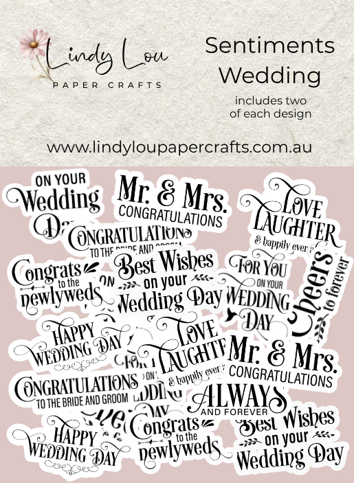 Ephemera: Sentiments - Wedding