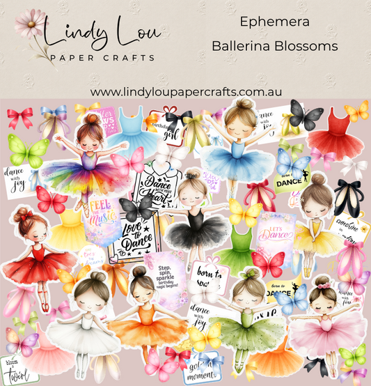 Ephemera: Ballerina Blossoms