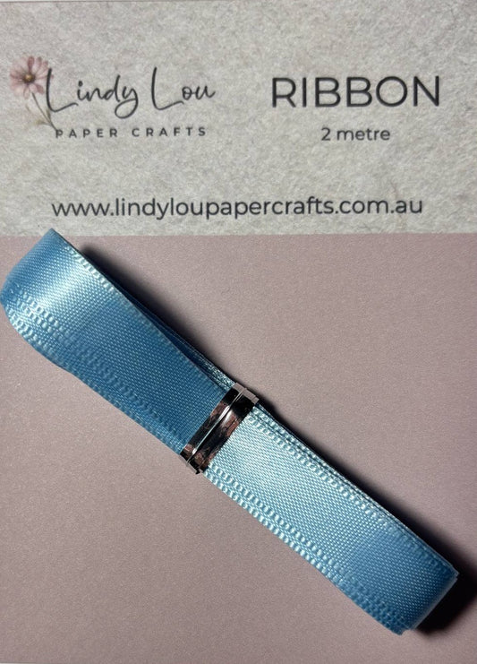 Embelishments - Satin Ribbon - Blue