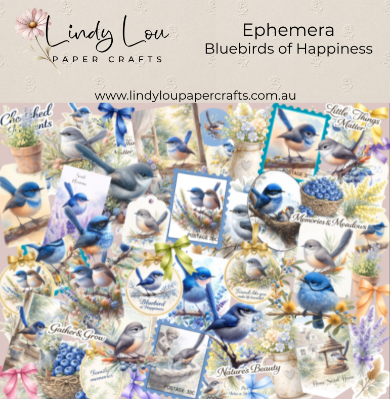 Ephemera: Bluebirds of Happiness