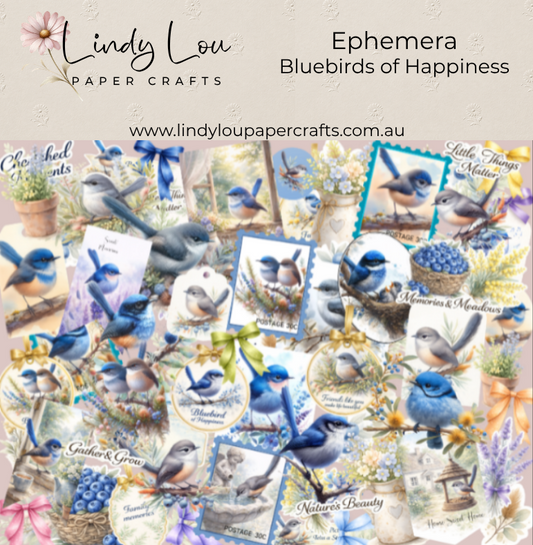 Ephemera: Bluebirds of Happiness