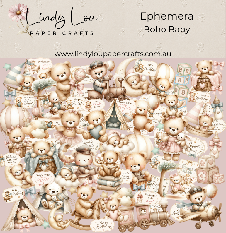 Ephemera: Boho Baby