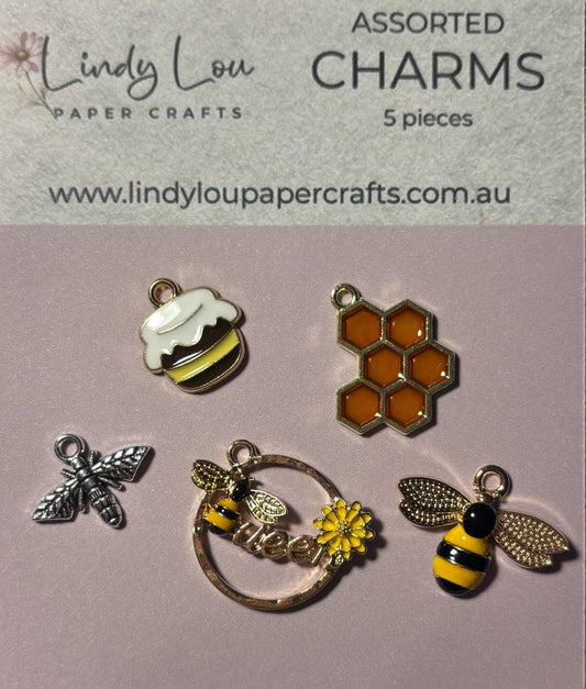 Embelishments - Charms - Bee Happy