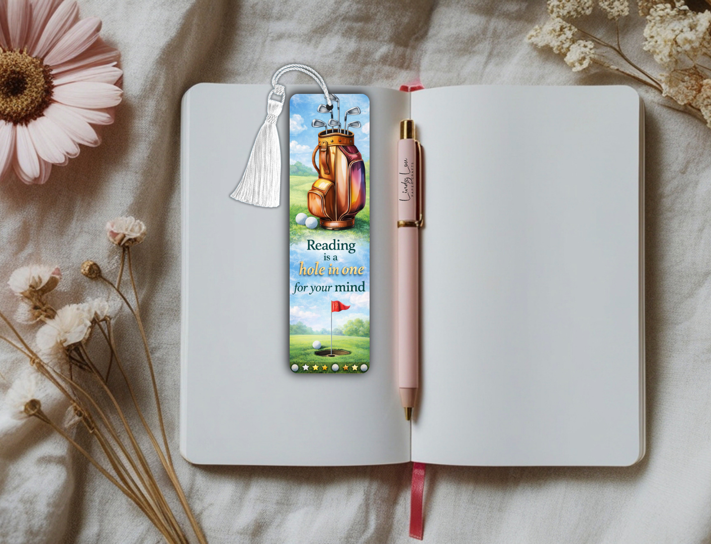 Bookmarks - Man Made Memories Golf