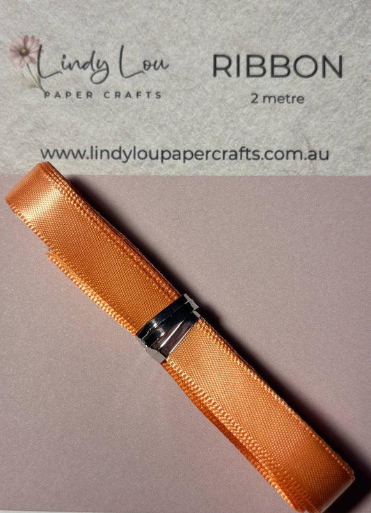 Embelishments - Satin Ribbon - Orange