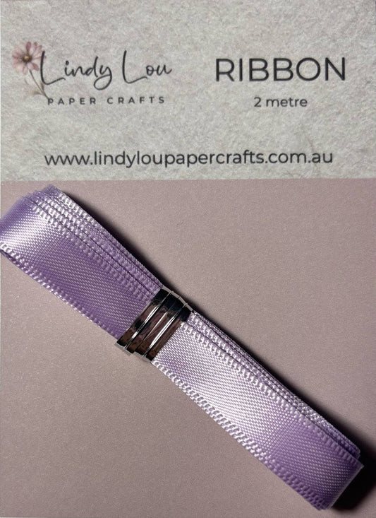 Embelishments - Satin Ribbon - Purple